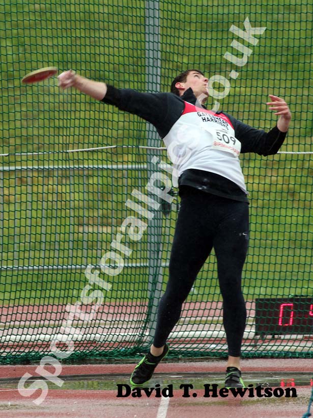 Graeme Level (Gateshead Harriers) at the 2012 England and North Champs.